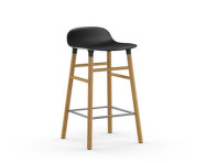 Barová židle Form 65 cm Oak, black