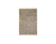 Koberec Kami Knotted 80x120, off-white / coffee