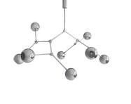 Závěsné svítidlo Drop Globe, chrome (5m)