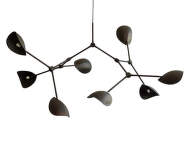 Závěsné svítidlo Stingray Grande, burned black (5m)