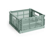 Úložný box Colour Crate Medium Square, sage green