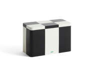 Plechová dóza Tin Container Medium, black and off-white
