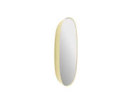 Zrcadlo Framed Mirror 40 cm, light yellow/clear
