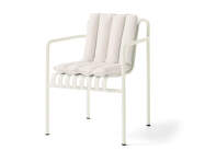 Prošívaný podsedák Palissade Dining Armchair Soft Quilted Cushion, cream white