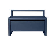 Lavice s úložným prostorem Little Architect, dark blue