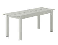 Lavice Linear Steel Bench 110 cm, grey