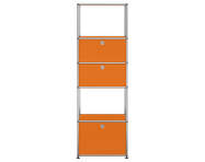 Policová sestava USM Haller M52, pure orange