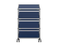 Zásuvkový kontejner na kolečkách USM Haller M26, steel blue