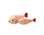 Dekorace Wooden Doll Mother Fish & Child