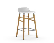 Barová židle Form 65 cm Oak, white