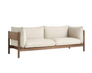 Třímístná pohovka Arbour, oiled solid walnut / Hallingdal 220
