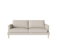 Pohovka Veneda 2.5místná, white pigmented oiled oak/Ascot beige