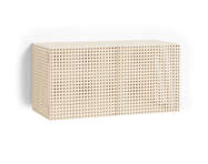 Nástěnná komoda Perforated Cabinet Wall Small, eggshell