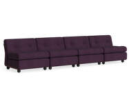 Čtyřmístná pohovka Amanta, Turf burgundy