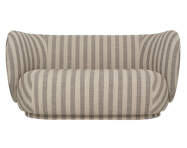 Sofa Rico 2, Louisiana sand / off-white