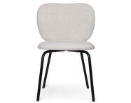 Jídelní židle Rico Side Chair, Soft Bouclé off-white / black