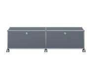 Komoda na kolečkách USM Haller M61, mid-grey