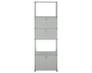 Policová sestava USM Haller M52, light grey