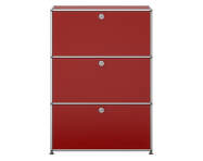 Komoda USM Haller G1, ruby red