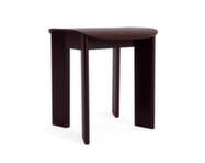 Stolička Chisel 10, dark bordeaux lacquered beech
