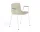 Židle AAC 18 White Powder Coated Steel, pastel green