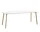 Stůl CPH Deux 210 L200, pearl white/beech