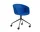 Židle AAC 25, Black Powder Coated Aluminium / full upholstery Divina 756