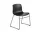 Židle AAC 08, Black Powder Coated Steel /  Black