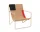 Křeslo Desert Lounge Chair, cashmere / block