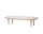 Stolek Fly SC5, white oiled oak/honed Bianco Carrara