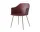 Židle Rely HW33 s područkami, bronzed/red brown