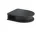 Police Valet wall drawer, black painted oak