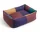 Psí pelíšek Dogs Bed Zip L, burgundy / green