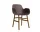 Židle Form s područkami Walnut, brown