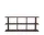 Knihovna Kona Bookcase 3x2, dark stained