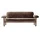 Pohovka Brasilia, Sheepskin sahara/walnut