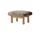 Ottoman Brasilia, Sheepskin sahara/natural oak