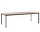 Jídelní stůl Drip HW117, black/lacquered oak
