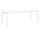Stůl Annex Flush 240x80, cream white/white laminate