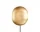 Nástěnná lampa Clam, brass