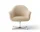 Křeslo Harbour Lounge Chair Swivel, polished aluminium / Baena 15