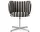Jídelní židle Rico Swivel, Louisiana sand / black