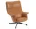 Křeslo Doze Lounge Chair Swivel, Refine Leather Cognac / anthracite black