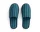 Pantofle Waffle Slippers, stripe petrol blue