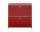 Komoda USM Haller S2, ruby red