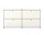 Komoda USM Haller E2, pure white