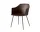 Židle Rely HW33 s područkami, black / burnt umber