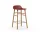 Barová židle Form 65 cm Oak, red