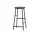 Barová stolička Cornet Low, Powder Coated Steel Soft Black / Soft Black