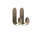 Věšáky Curve Mini Hooks – set 2 ks, matt gold